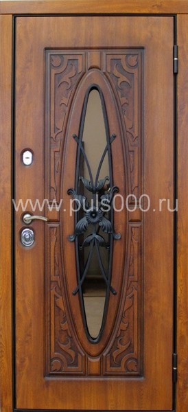 Металлическая элитная дверь EL-1668 МДФ + ковка, цена 87 750 руб. Металлическая элитная дверь EL-1668 МДФ + ковка, цена 87 750 руб.