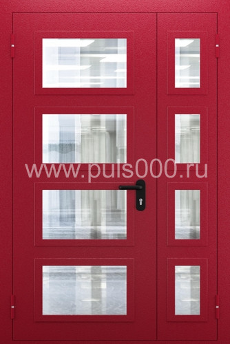 Противопожарная тамбурная дверь со стеклом ТПД-21, цена 61 365 руб. Противопожарная тамбурная дверь со стеклом ТПД-21, цена 61 365 руб.